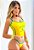 Conjunto Do Brasil 3 Peças (Biquíni + Cropped) - Imagem 1