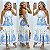 Vestido Midi Bordado 3D - Imagem 1