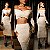Conjunto De Saia Midi & Cropped Ciganinha - Imagem 1