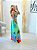 Vestido Longo De Alça Estampado - Imagem 3