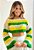 Cropped Tricot Manga Longa Do Brasil - Imagem 1