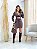 Vestido Curto De Couro Eco - Imagem 5