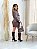 Vestido Curto De Couro Eco - Imagem 6