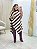 Poncho Tricot Modal Listrado - Imagem 3