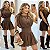 Vestido Curto C/ Ombreira - Imagem 1