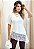 Blusa De Manga Curta C/ Renda - Imagem 1