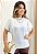 Blusa De Manga Curta Tricot Modal - Imagem 1