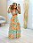 Vestido Longo Estampado Vazado - Imagem 3