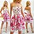 Vestido Curto Estampado - Imagem 1