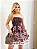 Vestido Curto Estampado - Imagem 3