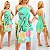 Vestido Curto Estampado - Imagem 1