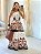 Vestido Longo Ombro Único Estampado - Imagem 2