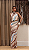 Vestido Longo de Gola Estampado - Imagem 2