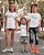 Kit Irmãs 03 Camisetas Brancas Infantis Irmã Mais Velha, Do Meio & Mais Nova Funny T-Shirts - Imagem 2