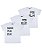 Kit Irmãos 03 Camisetas Brancas Infantis Não Fui Eu, Foi Ele e Foi Ela Funny T-Shirts - Imagem 1
