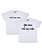 Kit Irmãos 02 Camisetas Brancas Infantis Irmã Mais Nova e Mais Velha Funny T-Shirts - Imagem 1