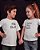 Kit Irmãos 02 Camisetas Brancas Infantis Não Fui Eu Foi Ela Funny T-Shirts - Imagem 2