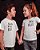 Kit Irmãos 02 Camisetas Brancas Infantis Não Fui Eu Foi Ele Funny T-Shirts - Imagem 2