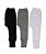 Conjunto Body Manga Longa Sem Estampa e Calça Saruel em Suedine 100% Algodão Fio Egípcio Funny T-Shirts - Imagem 3