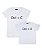 Kit Pai/Mãe e Filho 02 Camisetas Brancas Ctrl C Ctrl V Funny T-Shirts - Imagem 2