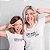 Kit Avó e Neto/Neta 02 Camisetas Brancas Vovó Coruja & Corujinha da Vovó Funny T-Shirts - Imagem 2