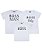 Kit Família 03 Camisetas Brancas Boss Man Boss Lady e Mini Boss Funny T-Shirts - Imagem 1