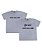 Kit Irmãos 02 Camisetas Cinzas Infantis Irmão Mais Novo e Mais Velho Funny T-Shirts - Imagem 1