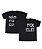 Kit Irmãos 02 Camisetas Pretas Infantis Não Fui Eu Foi Ele Funny T-Shirts - Imagem 1