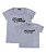 Kit Avó e Neto/Neta 02 Camisetas Cinzas Vovó Coruja & Corujinha da Vovó Funny T-Shirts - Imagem 1