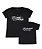 Kit Avó e Neto/Neta 02 Camisetas Pretas Vovó Coruja & Corujinha da Vovó Funny T-Shirts - Imagem 1