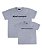 Kit Pai/Mãe e Filho 02 Camisetas Cinzas Manda & Obedece Funny T-Shirts - Imagem 2