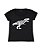 Kit 2 Camisetas Pretas Mãe & Filho (a) Mamasaurus e Minisaurus Funny T-Shirts - Imagem 2
