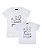 Kit 2 Camisetas Brancas Mãe & Filho (a) All I Need Funny T-Shirts - Imagem 1