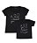 Kit 2 Camisetas Pretas Mãe & Filho (a) All I Need Funny T-Shirts - Imagem 1