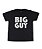 Kit 2 Camisetas Pretas Pai & Filho(a) Big Guy Little Guy Funny T-Shirts - Imagem 4