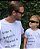 Kit 2 Camisetas Brancas Pai & Filho Amigo Parceiro Funny T-Shirts - Imagem 2