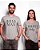 Kit Casal 02 Camisetas Cinzas Boss Man & Boss Lady Funny T-Shirts - Imagem 2