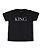 Kit Casal 02 Camisetas Pretas Queen and King Funny T-Shirts - Imagem 4