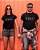 Kit Casal 02 Camisetas Pretas Queen and King Funny T-Shirts - Imagem 2