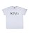 Kit 2 Camisetas Brancas Pai e Filha King e Princess Funny T-Shirts - Imagem 2