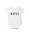 Body de Bebê Mini Boss em Suedine 100% Algodão Fio Egípcio Funny T-Shirts - Imagem 1