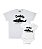 Kit Body Pai & Filho Daddy Shark & Baby Shark Funny T-Shirts - Imagem 1