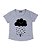 Camiseta Barra Redonda Feminina Chuva de Amor Funny T-Shirts - Imagem 2