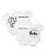 Kit Promocional 4 Bodies Little Princess em Suedine 100% Algodão Fio Egípcio Funny T-Shirts - Imagem 1