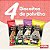 Kit Degustação 4 Biscoitos de Polvilho SG® Sem Glúten Aminna, 90g - Imagem 1