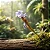 Bromélia Tillandsia bandensis - Imagem 2