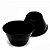Vaso Preto Tipo Cuia Pote 12 - Imagem 1