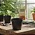 Vaso Preto 7 cm - KIT COM 10 UNIDADES - Imagem 1