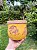 Cachepo de Ceramica Amarelo com Textura - Imagem 1