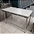 BANCADA L/P - INOX 304 CTO / ESQUELETO C/ALTILENO 1400X700X900MM S201754 - Imagem 2